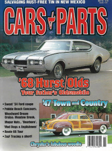 CARS & PARTS 2001 NOV - '47 T&C WOODIE, '34 FORD COUPE, '68 HURST/OLDS